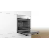 Sisseehitatud ahi Bosch Serie 2 HBF010BR1S elektriline, 66 L, roostevaba teras, pöördnupud