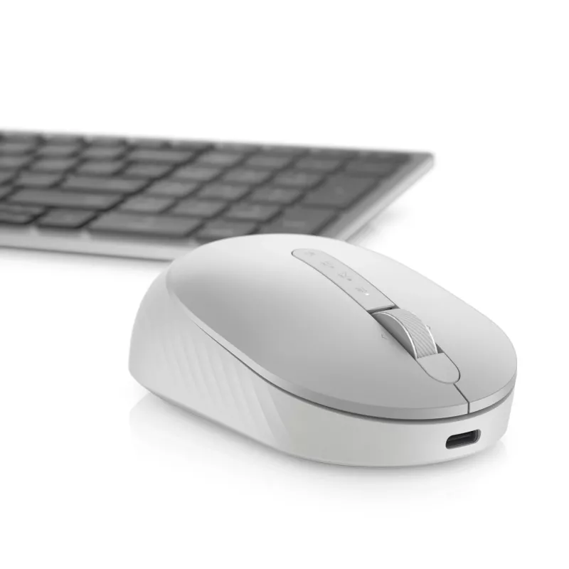 DELL Pro Premium Compact hiir - MS7421W - Platinum Silver, Mõlemakäeline, Optiline, RF-juhtmevaba + Bluetooth, 1600 DPI, Platinum, Silver (avatud pakend)
