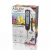 Sukelmikser Adler AD 4625B — saumikser, 1500 W max, 850 W nimivõimsus, 5 kiirust, mehaaniline juhtimine, turbo, roostevabast terasest tera, must