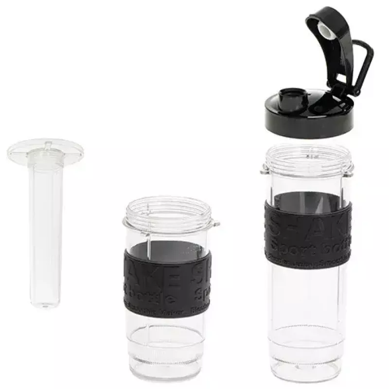 Spordiblender Adler AD 4081 — kaasaskantav personalblender, 800 W tippvõimsus, 0,57 l tops, roostevabast terasest tera, 2 pudelit