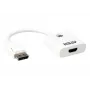 ATEN True 4K DisplayPort HDMI-le aktiivne adapter, 4096 x 2160 pikslit, 60 Hz, valge, aktiivne videomuundur, 0 - 50 °C, -20 - 60 °C