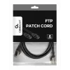 Etherneti patch-kaabel Gembird Cat6 U/UTP (UTP) 2 m, RJ-45, must