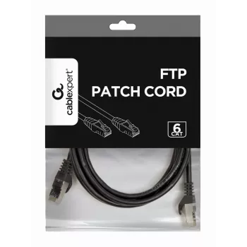 Etherneti patch-kaabel Gembird Cat6 U/UTP (UTP) 2 m, RJ-45, must