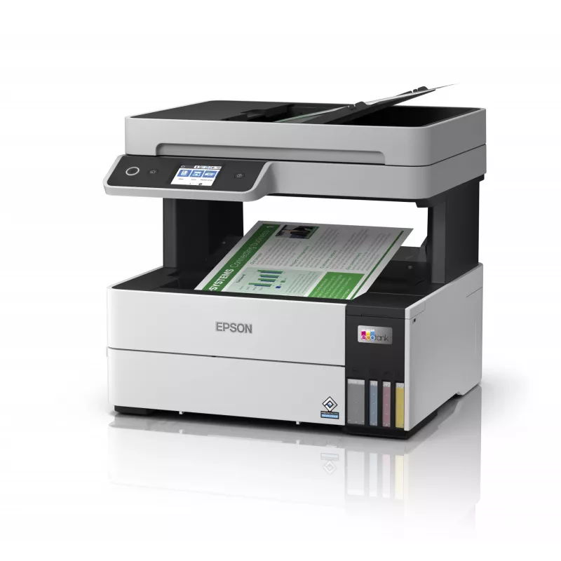 Multifunktsiooniline printer Epson EcoTank L6460 — tindiprinter värviline, 4800x1200 dpi, 37 ppm, A4 dupleks, Wi‑Fi, Ethernet