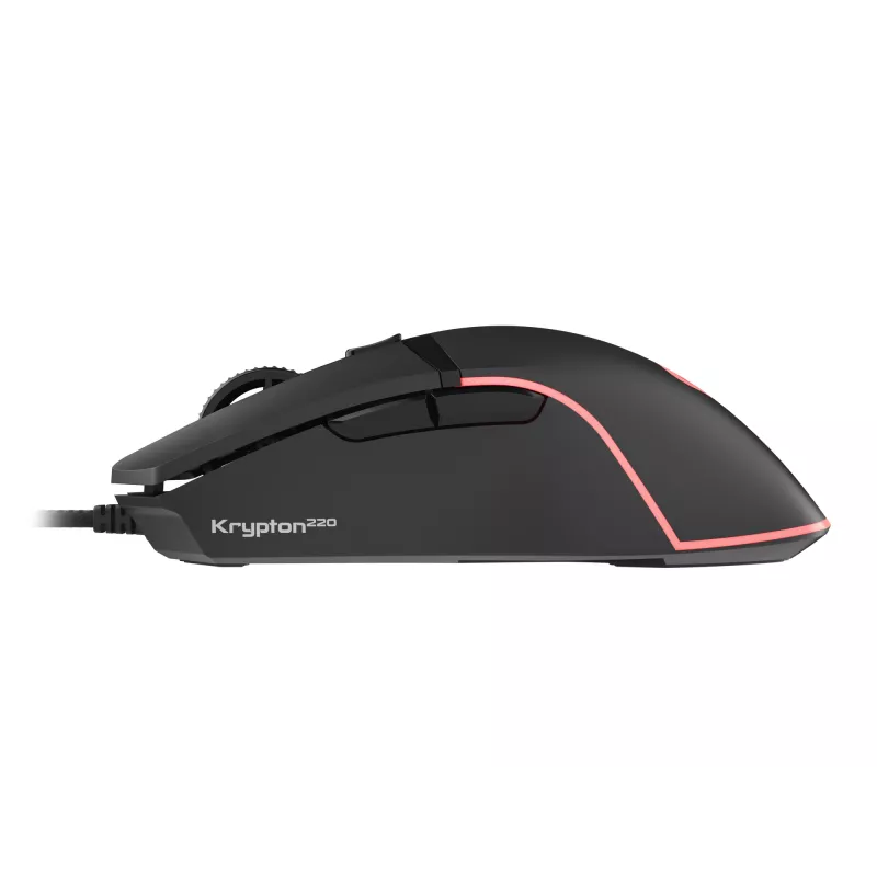 GENESIS Krypton 220 hiir Mängimine Paremakäeline USB Type-A Optiline 6400 DPI