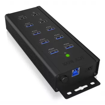 ICY BOX IB-HUB1703-QC3 USB 3.2 Gen 1 (3.1 Gen 1) Type-B 5000 Mbit/s Must