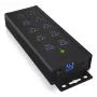 ICY BOX IB-HUB1703-QC3 USB 3.2 Gen 1 (3.1 Gen 1) Type-B 5000 Mbit/s Must