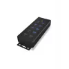 ICY BOX IB-HUB1703-QC3 USB 3.2 Gen 1 (3.1 Gen 1) Type-B 5000 Mbit/s Must