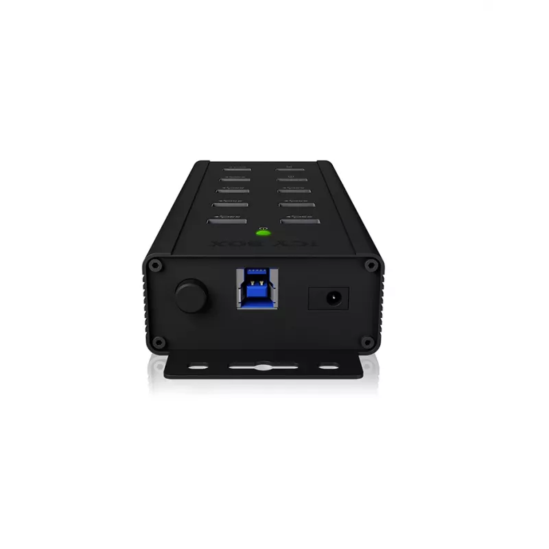 ICY BOX IB-HUB1703-QC3 USB 3.2 Gen 1 (3.1 Gen 1) Type-B 5000 Mbit/s Must