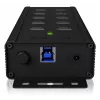 ICY BOX IB-HUB1703-QC3 USB 3.2 Gen 1 (3.1 Gen 1) Type-B 5000 Mbit/s Must