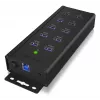ICY BOX IB-HUB1703-QC3 USB 3.2 Gen 1 (3.1 Gen 1) Type-B 5000 Mbit/s Must