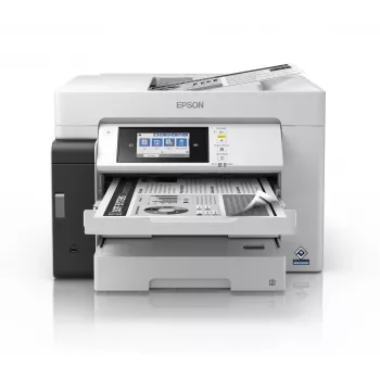 Mitmeotstarbeline seade Epson M15180 — tindiprinter mustvalgeprintimiseks, 4800x1200 DPI, värvskaneerimine 1200x1200, A4, Wi‑Fi, Ethernet, dupleks