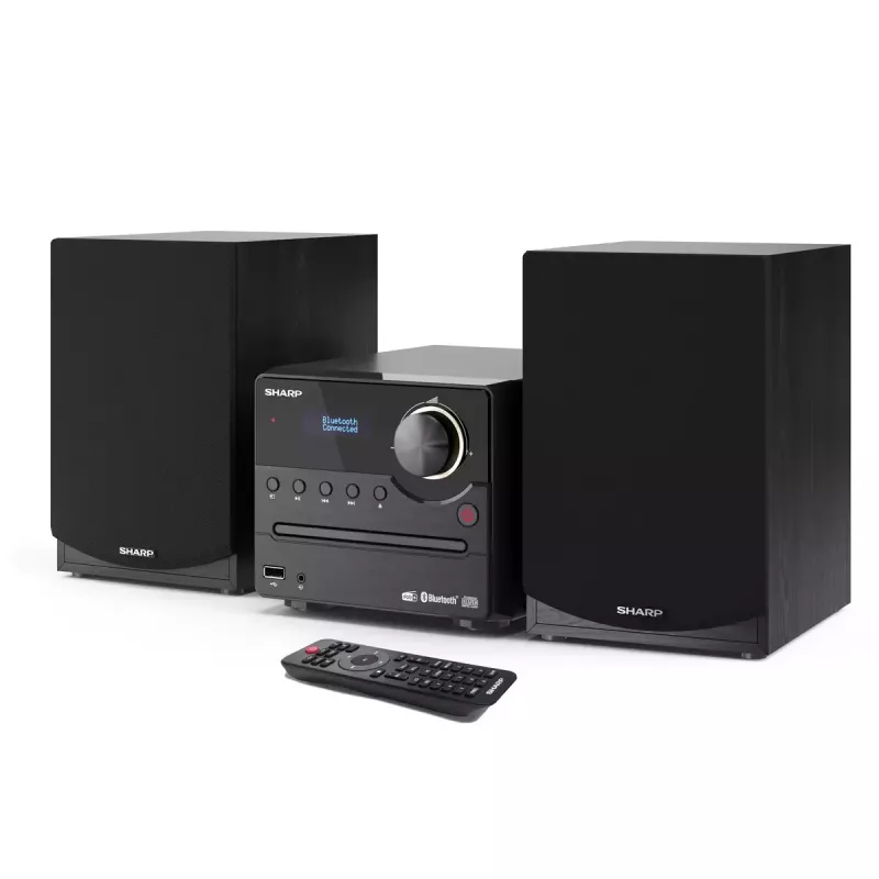 Sharp XL-B517D Kodune helimikrosüsteem 45 W Must