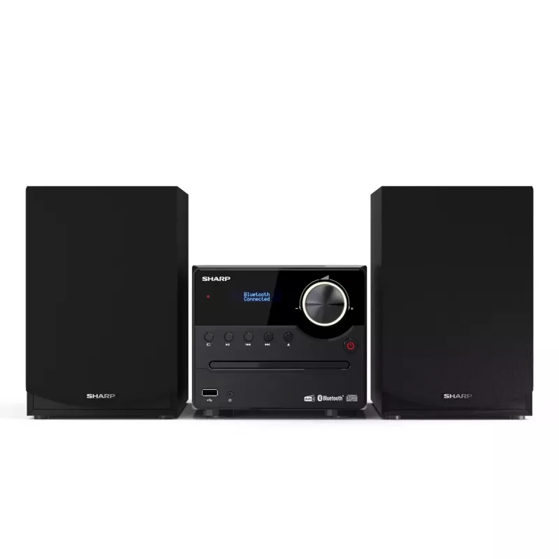 Sharp XL-B517D Kodune helimikrosüsteem 45 W Must