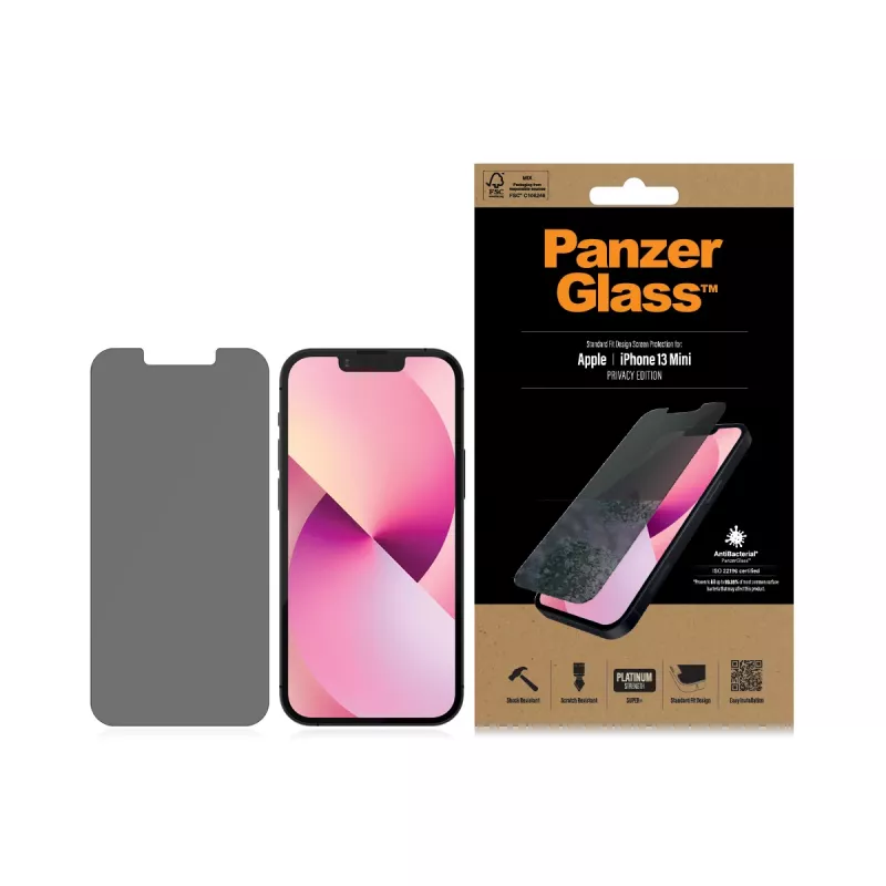 PanzerGlass ® Privaatsusekraani kaitse iPhone 13 Mini | Standardne sobivus