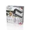 Hand mixer Adler AD 4225 — 5 kiirust, turbo, 300 W, inox/hõbe-must, visplid ja tainakonksud