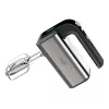 Hand mixer Adler AD 4225 — 5 kiirust, turbo, 300 W, inox/hõbe-must, visplid ja tainakonksud