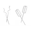 Hand mixer Adler AD 4225 — 5 kiirust, turbo, 300 W, inox/hõbe-must, visplid ja tainakonksud