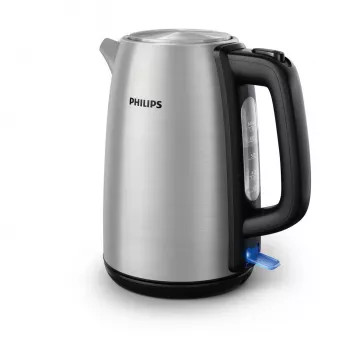 Philips Viva Collection HD9351/90 Veekeetja, 1.7 L, 2020 W, Metall, Veetaseme indikaator, Juhtmeta, Filtreerimine