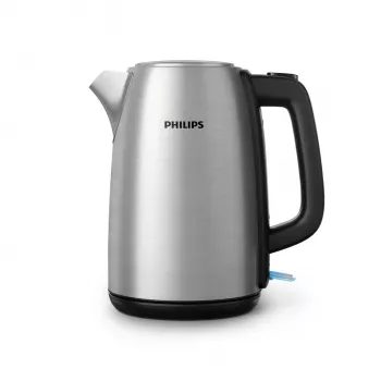 Philips Viva Collection HD9351/90 Veekeetja, 1.7 L, 2020 W, Metall, Veetaseme indikaator, Juhtmeta, Filtreerimine