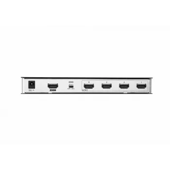 ATEN 4-Port True 4K at 60Hz (4:4:4), HDMI jaotur, HDMI, 4x HDMI, 4096 x 2160 pikslit, Must, Metall, 4K Ultra HD