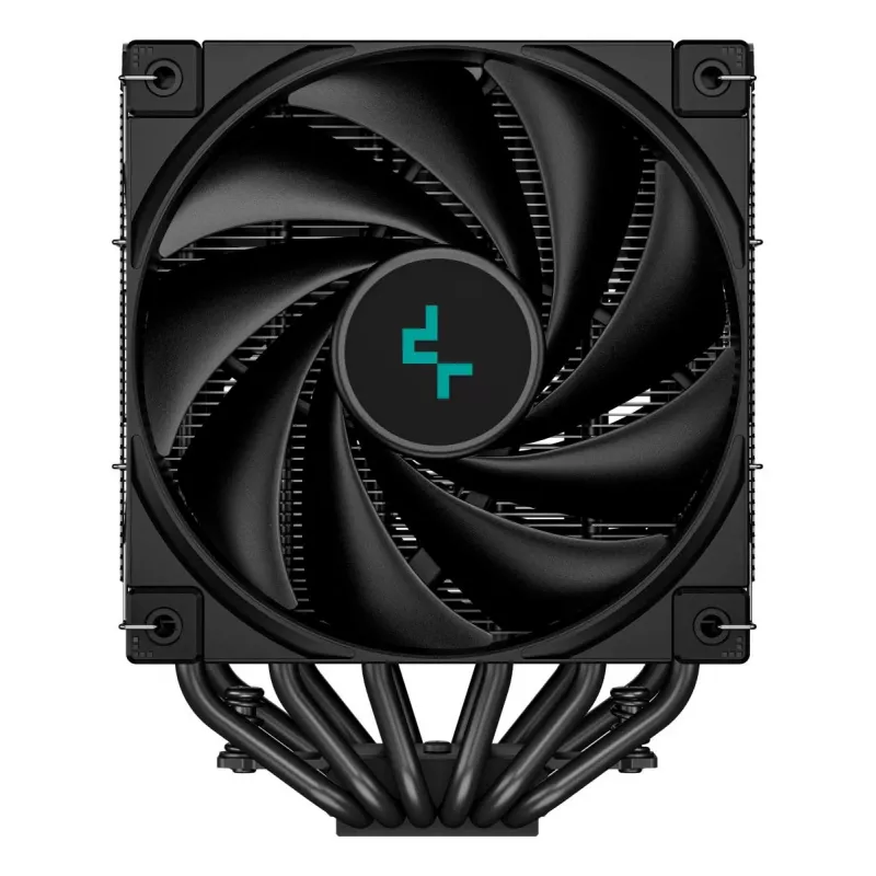 Õhkjahuti DeepCool AK620 12 cm, kaks 120 mm ventilaatorit, 6 soojustoru, TDP 260 W, PWM, FDB, kõrgus 160 mm, must