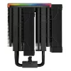 Õhkjahuti DeepCool AK620 12 cm, kaks 120 mm ventilaatorit, 6 soojustoru, TDP 260 W, PWM, FDB, kõrgus 160 mm, must