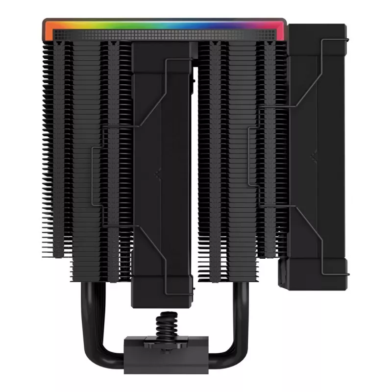 Õhkjahuti DeepCool AK620 12 cm, kaks 120 mm ventilaatorit, 6 soojustoru, TDP 260 W, PWM, FDB, kõrgus 160 mm, must