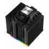 Õhkjahuti DeepCool AK620 12 cm, kaks 120 mm ventilaatorit, 6 soojustoru, TDP 260 W, PWM, FDB, kõrgus 160 mm, must