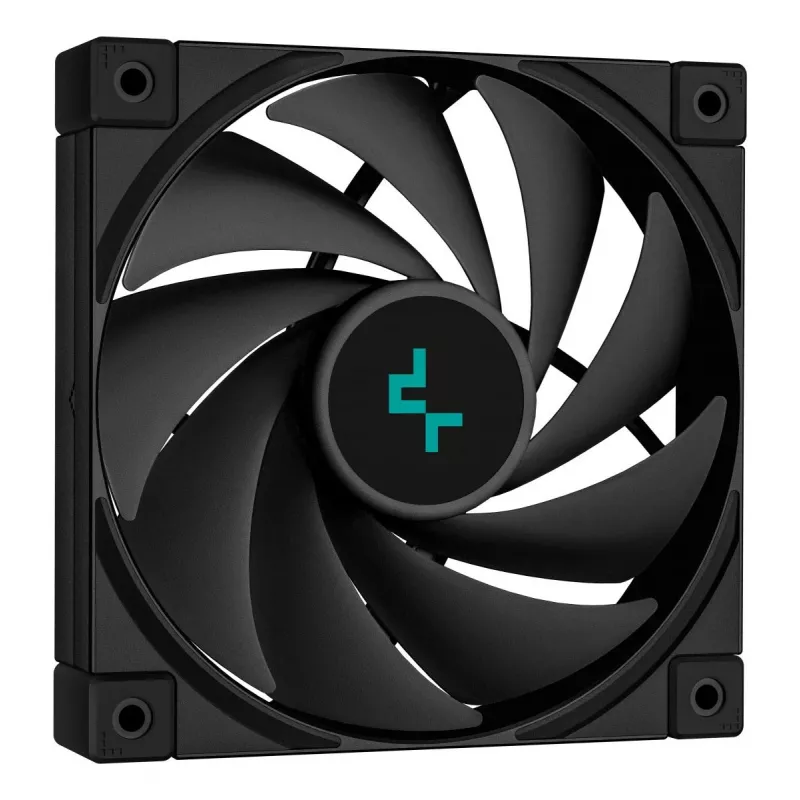 Õhkjahuti DeepCool AK620 12 cm, kaks 120 mm ventilaatorit, 6 soojustoru, TDP 260 W, PWM, FDB, kõrgus 160 mm, must