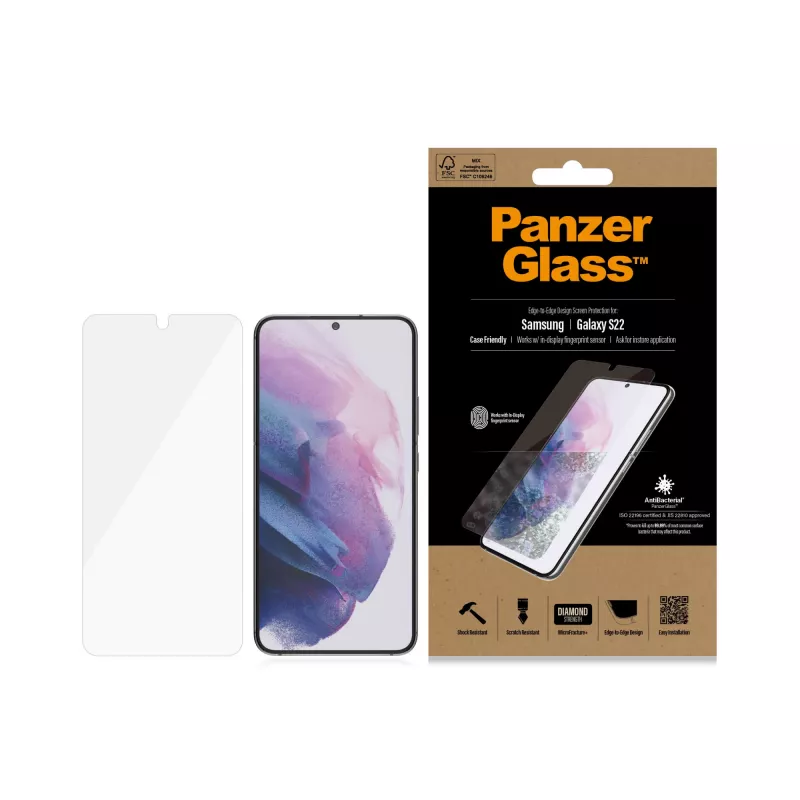 PanzerGlass® UltraForce1 Samsung Galaxy S22 5G | Ekraanikaitse