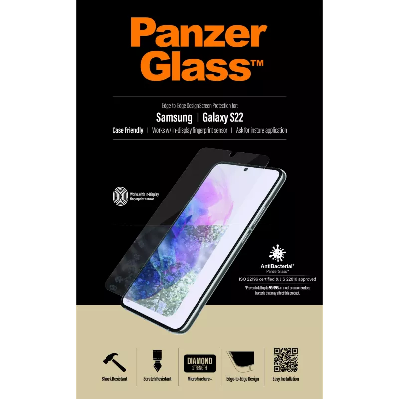PanzerGlass® UltraForce1 Samsung Galaxy S22 5G | Ekraanikaitse