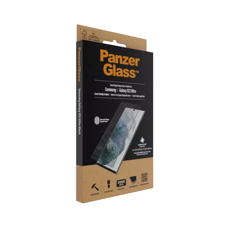 PanzerGlass ® UltraForce1 Samsung Galaxy S22 Ultra 5G | Ekraanikaitse