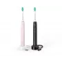 Philips Sonicare 3100 series 3100 series HX3675/15 2-pack sonic electric toothbrushes - Must & pink