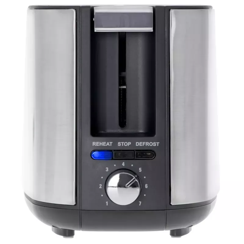 Röster Adler AD 3214, 2-kohaline roostevaba teras, 900 W, 7 pruunistustaset, sulatus/soojendus/automaatne väljalülitus
