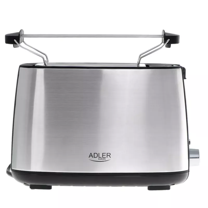 Röster Adler AD 3214, 2-kohaline roostevaba teras, 900 W, 7 pruunistustaset, sulatus/soojendus/automaatne väljalülitus