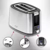 Röster Adler AD 3214, 2-kohaline roostevaba teras, 900 W, 7 pruunistustaset, sulatus/soojendus/automaatne väljalülitus