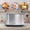 Röster Adler AD 3214, 2-kohaline roostevaba teras, 900 W, 7 pruunistustaset, sulatus/soojendus/automaatne väljalülitus