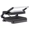 Kontaktgrill Adler AD 3052 ristkülikukujuline teras/must, 1200 W, restpind, lukustatav kaas
