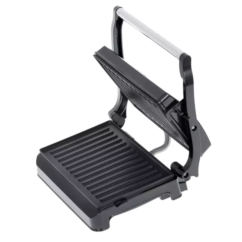 Kontaktgrill Adler AD 3052 ristkülikukujuline teras/must, 1200 W, restpind, lukustatav kaas