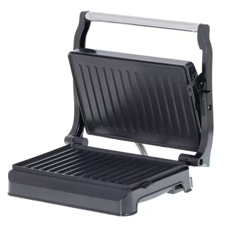 Kontaktgrill Adler AD 3052 ristkülikukujuline teras/must, 1200 W, restpind, lukustatav kaas