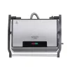 Kontaktgrill Adler AD 3052 ristkülikukujuline teras/must, 1200 W, restpind, lukustatav kaas