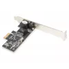 DIGITUS Gigabit Ethernet PCI-e kaart 2.5G Ethernet NIC (kiibistik: RTL8125B)