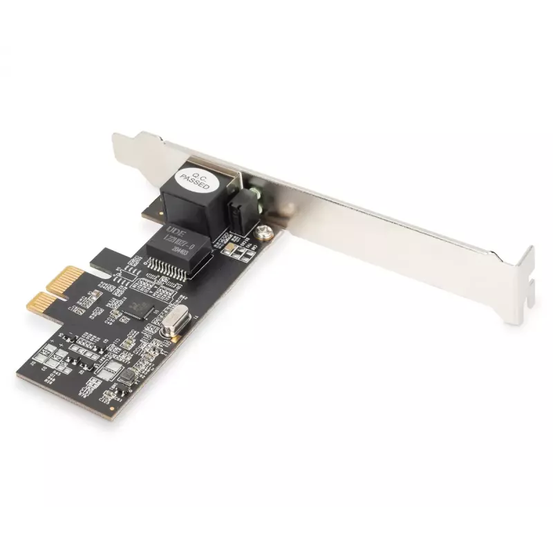 DIGITUS Gigabit Ethernet PCI-e kaart 2.5G Ethernet NIC (kiibistik: RTL8125B)