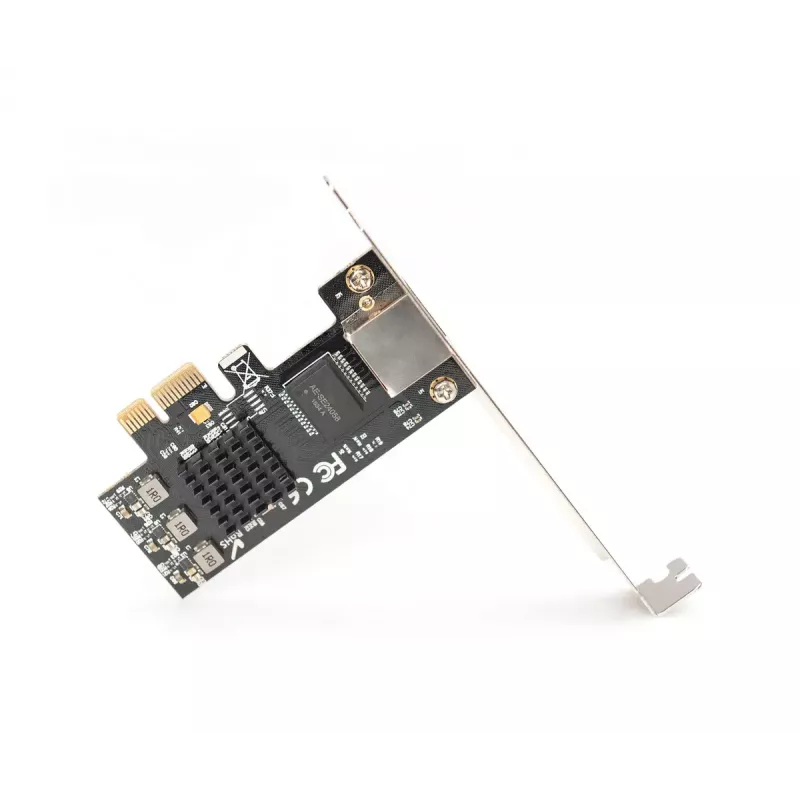 DIGITUS Gigabit Ethernet PCI-e kaart 2.5G Ethernet NIC (kiibistik: RTL8125B)