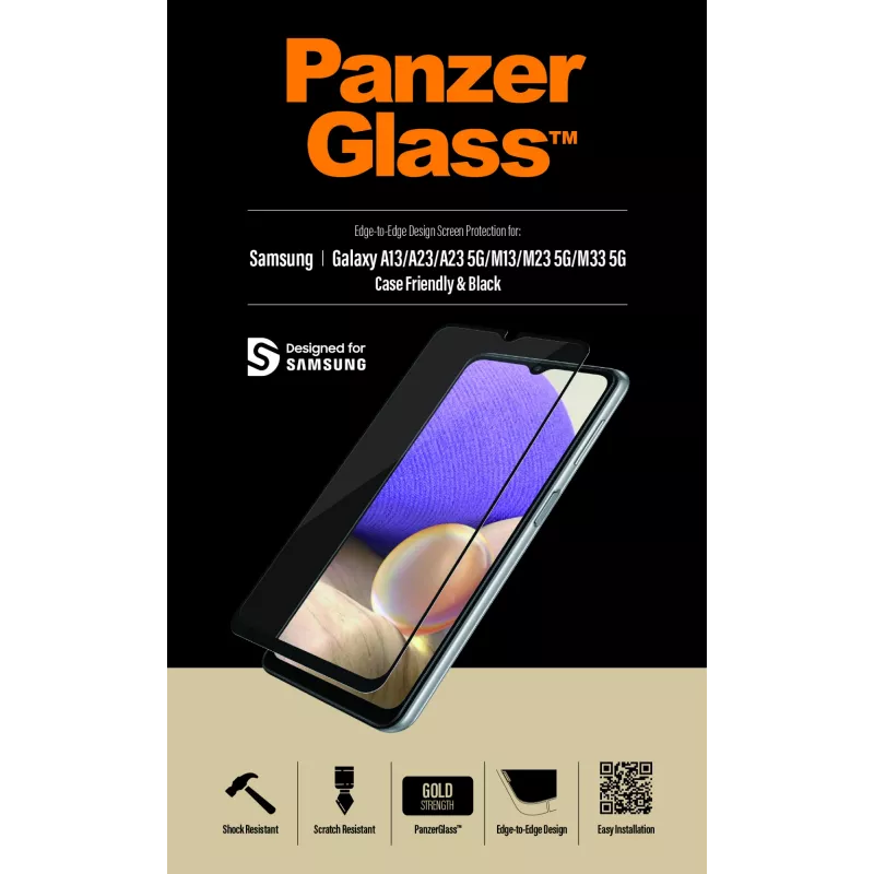 PanzerGlass® Ekraanikaitse Samsung Galaxy A13 | A23 | A23 5G | M13 | M23 5G | M33 5G