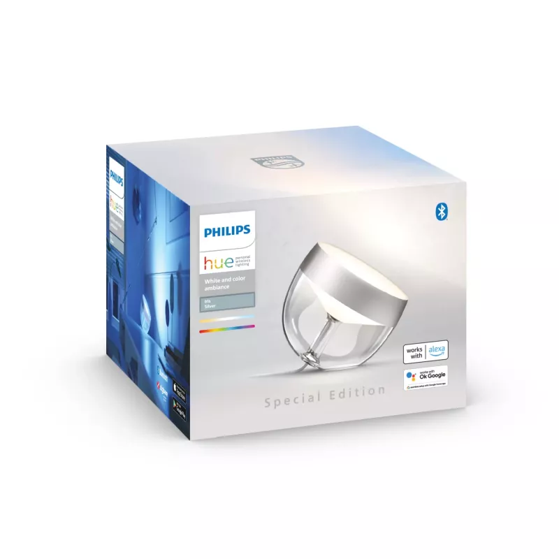 Philips Hue Valge and colour ambience Iris hõbedane eriväljaanne