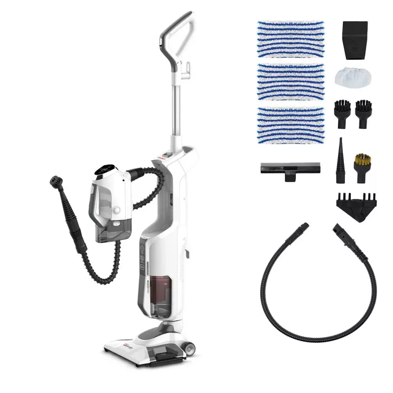Püsttolmuimeja Polti Vaporetto 3 Clean 1800 W kotita valge
