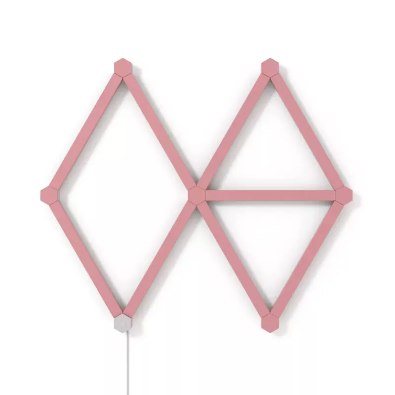 Katte Nanoleaf Skins NL59-0001PM-9PK roosa 259,3 mm 9 tk