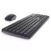 Juhtmevaba klaviatuuri ja hiire komplekt Dell KM3322W — Täissuuruses QWERTY, RF-juhtmevaba, must, kontorikasutus